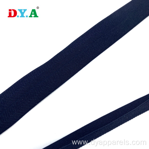 Spandex Ribbon Herringbone Fold Over Elastic